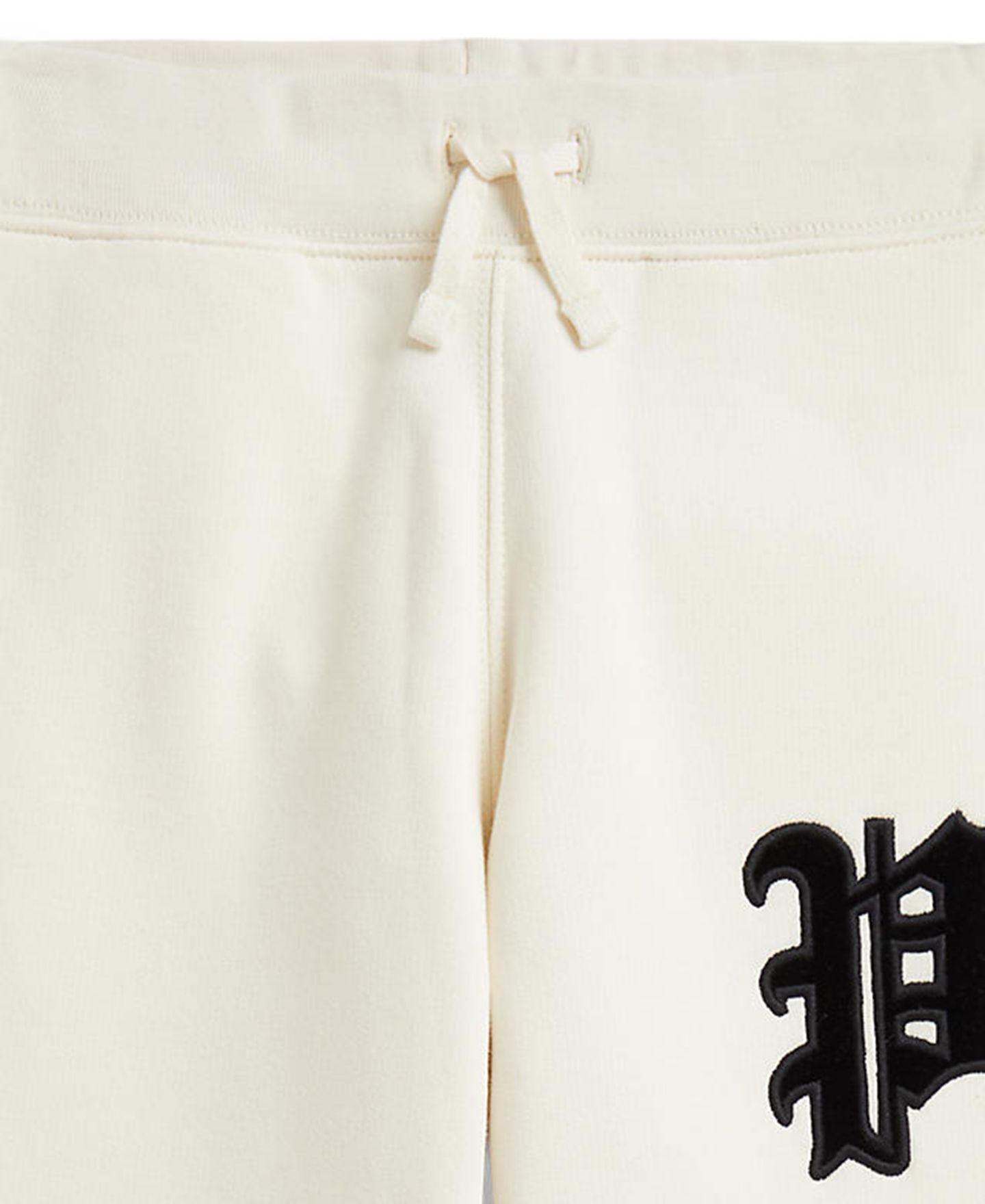 Брюки Polo Ralph Lauren Velvet-Appliqué Sweatpants для мальчиков, цвет: Кремовый — фото 3