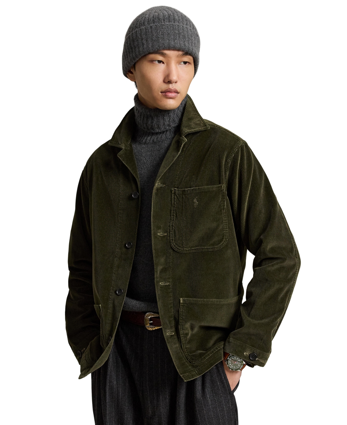 Polo Ralph Lauren Men's Corduroy Classic-Fit Overshirt