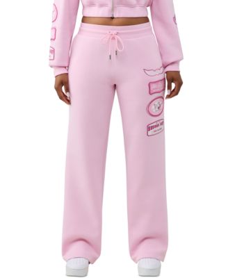 Women's Crystal Patch Straight Sweatpants