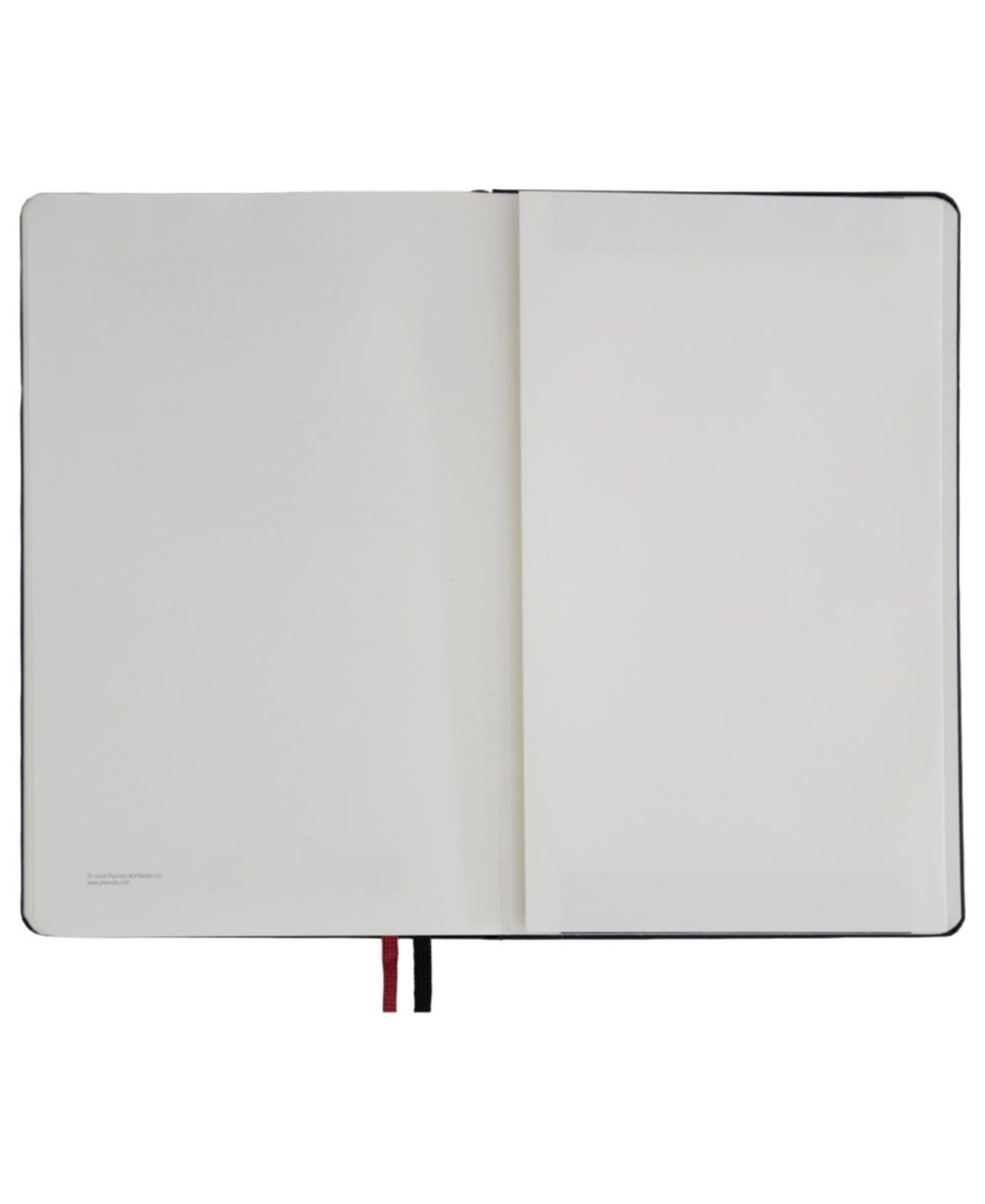 Moleskine Peanuts Large Hardcover Ruled Notebook, цвет: Чёрный — фото 3