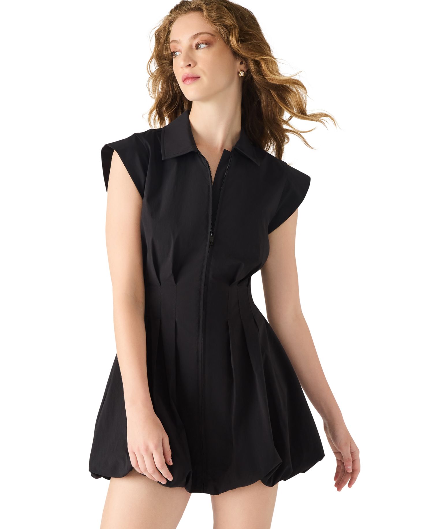 Women's Dyanne Bubble-Hem Mini Dress