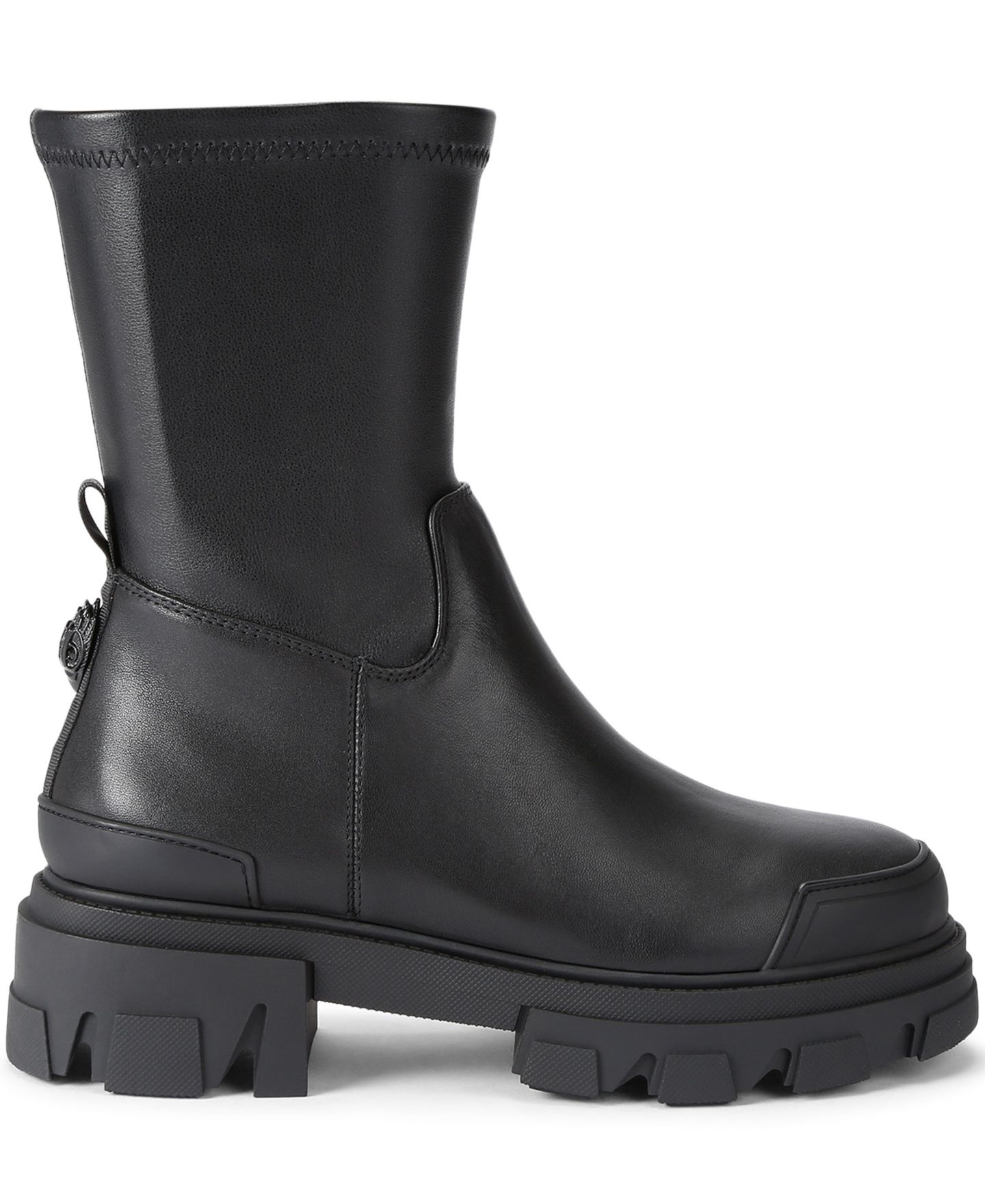 Женские ботинки Kurt Geiger London Stomp Sock Ankle, цвет: Чёрный — фото 2