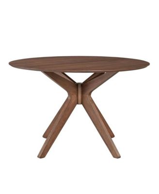 Round Pedestal Dining Table - Elegant Dining Table for 4 Persons