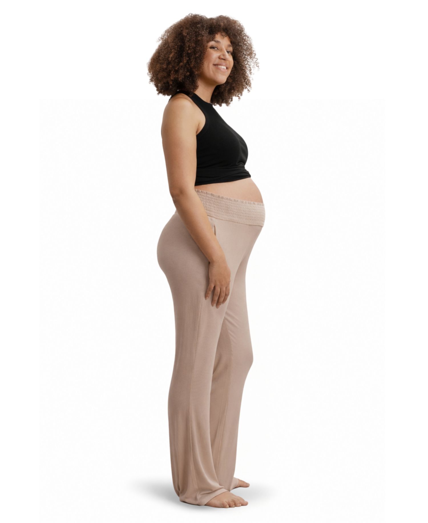 Women's Super Soft Rib Maternity Pants