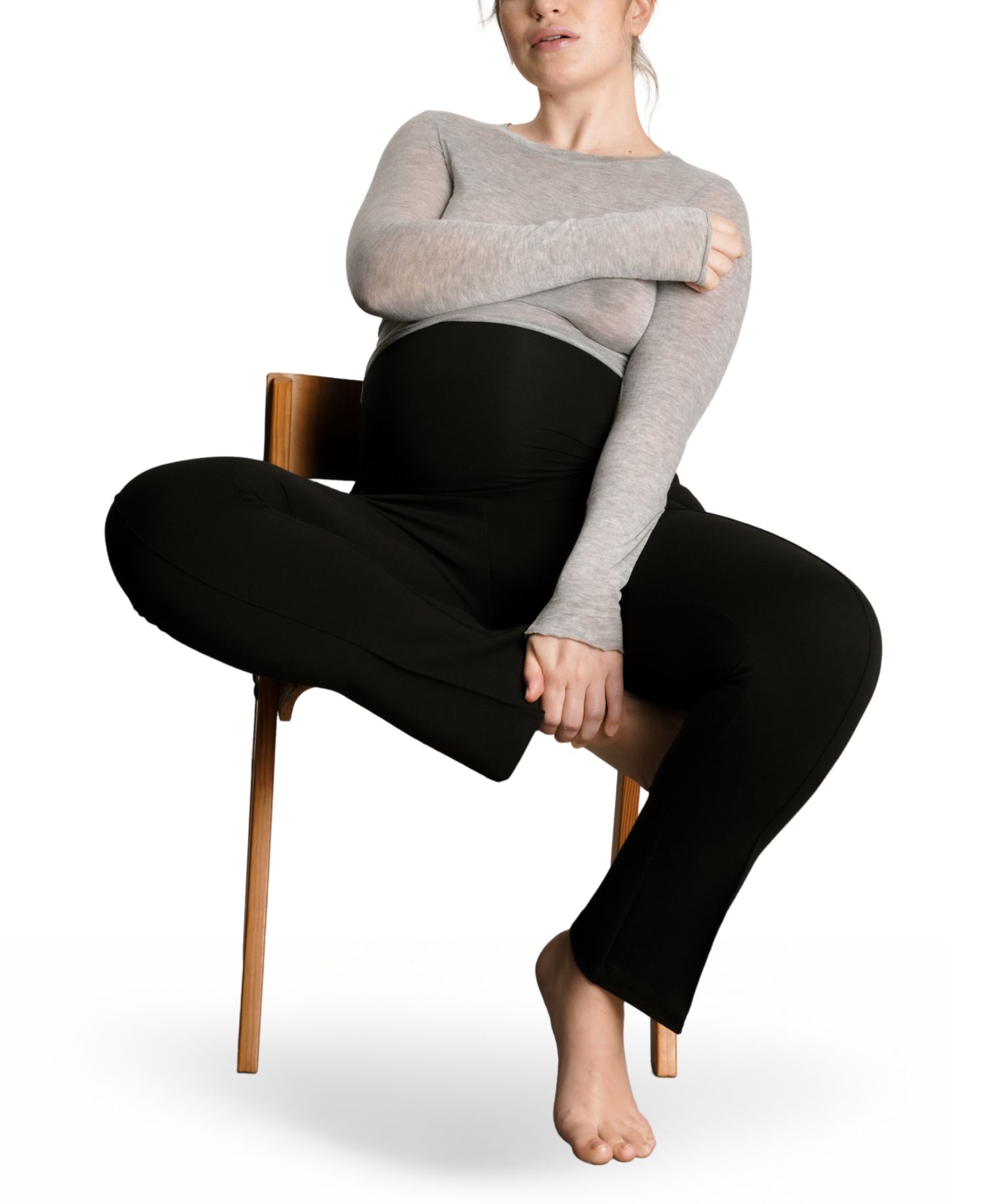 Women's NOM London Tailored Over-the-Belly Pants