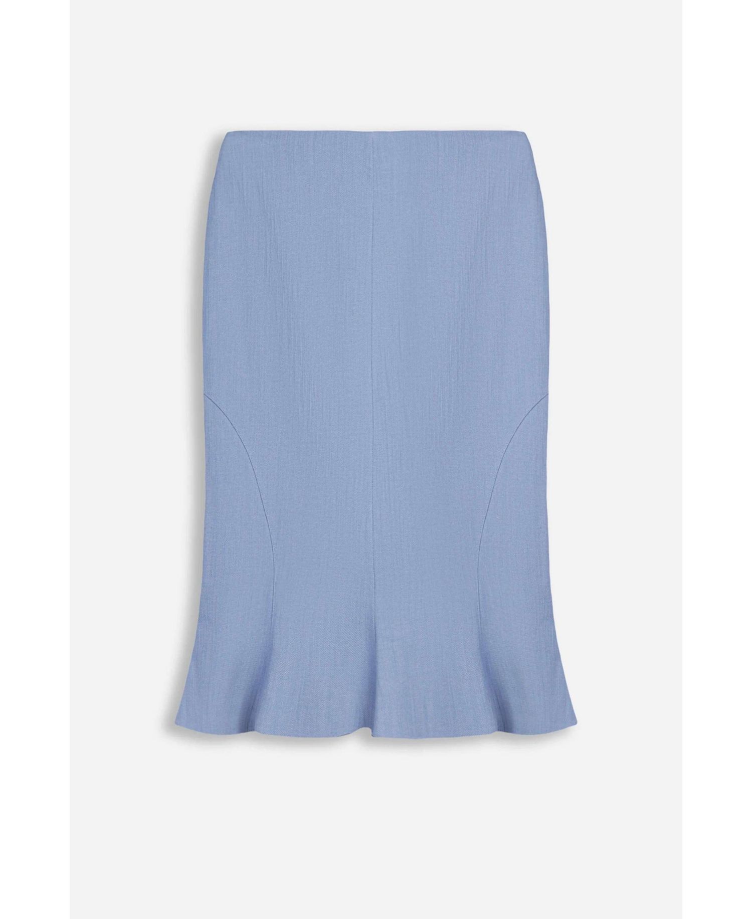 Women's Fishtail Midi Slim-Fit Skirt