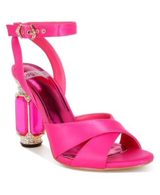 Women's Tribeca Crystal and Diamante Embellished Fantasy Heel Sandals