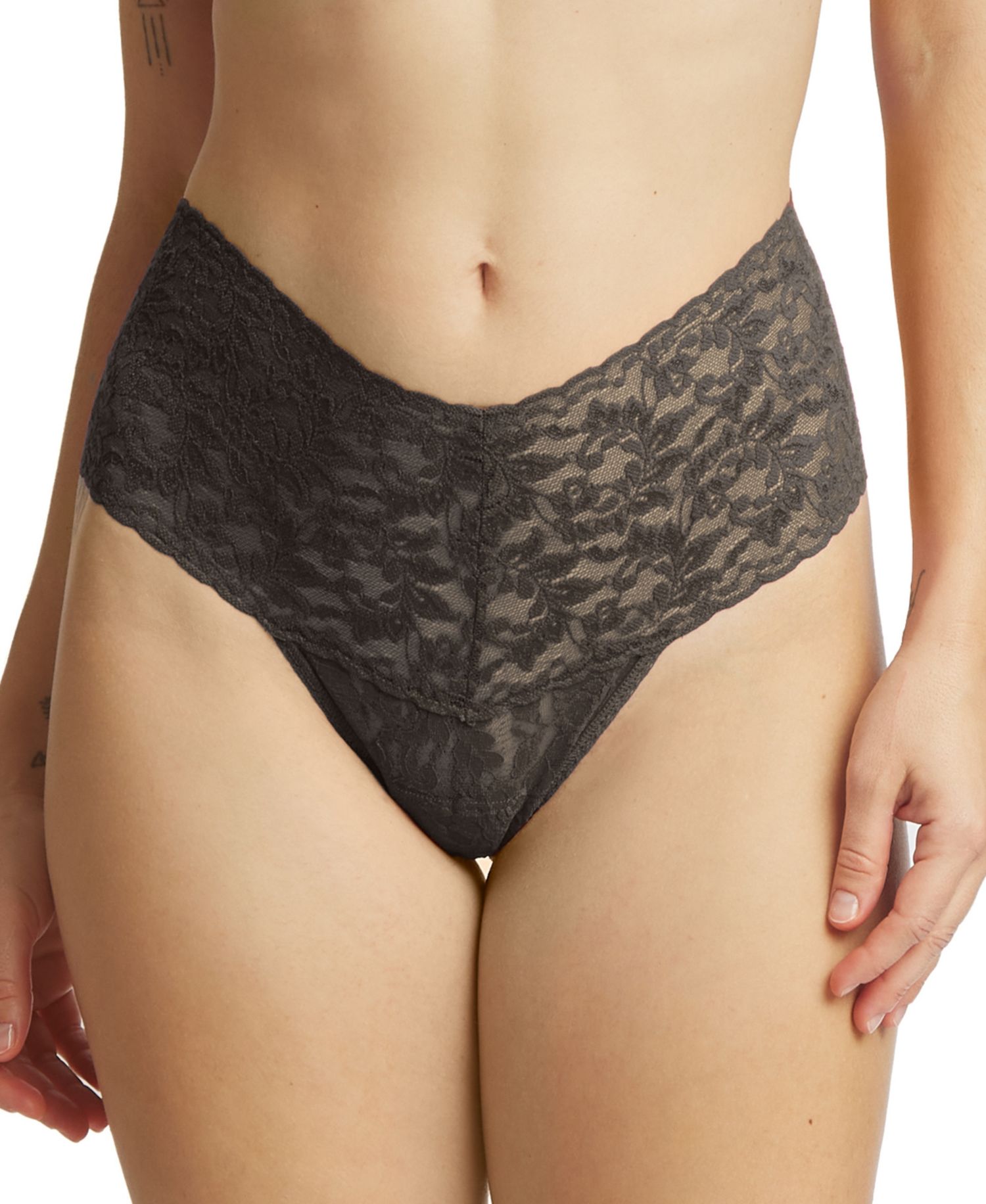 Women's Signature Lace Floral Thong