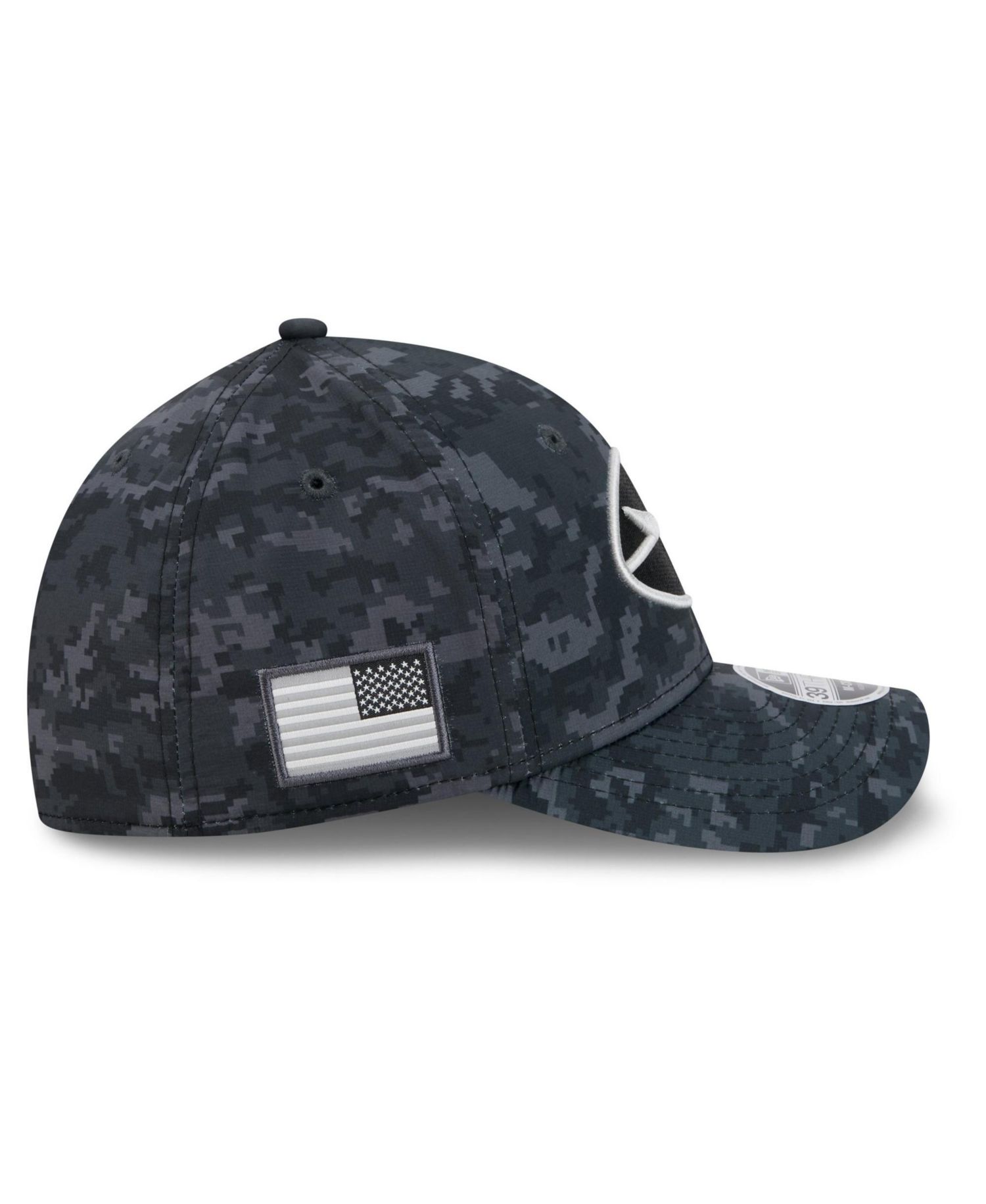 Men's Black New York Jets 2026 Salute to Service 39THIRTY Flex Hat