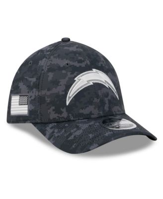 Men's Black Los Angeles Chargers 2026 Salute to Service 39THIRTY Flex Hat