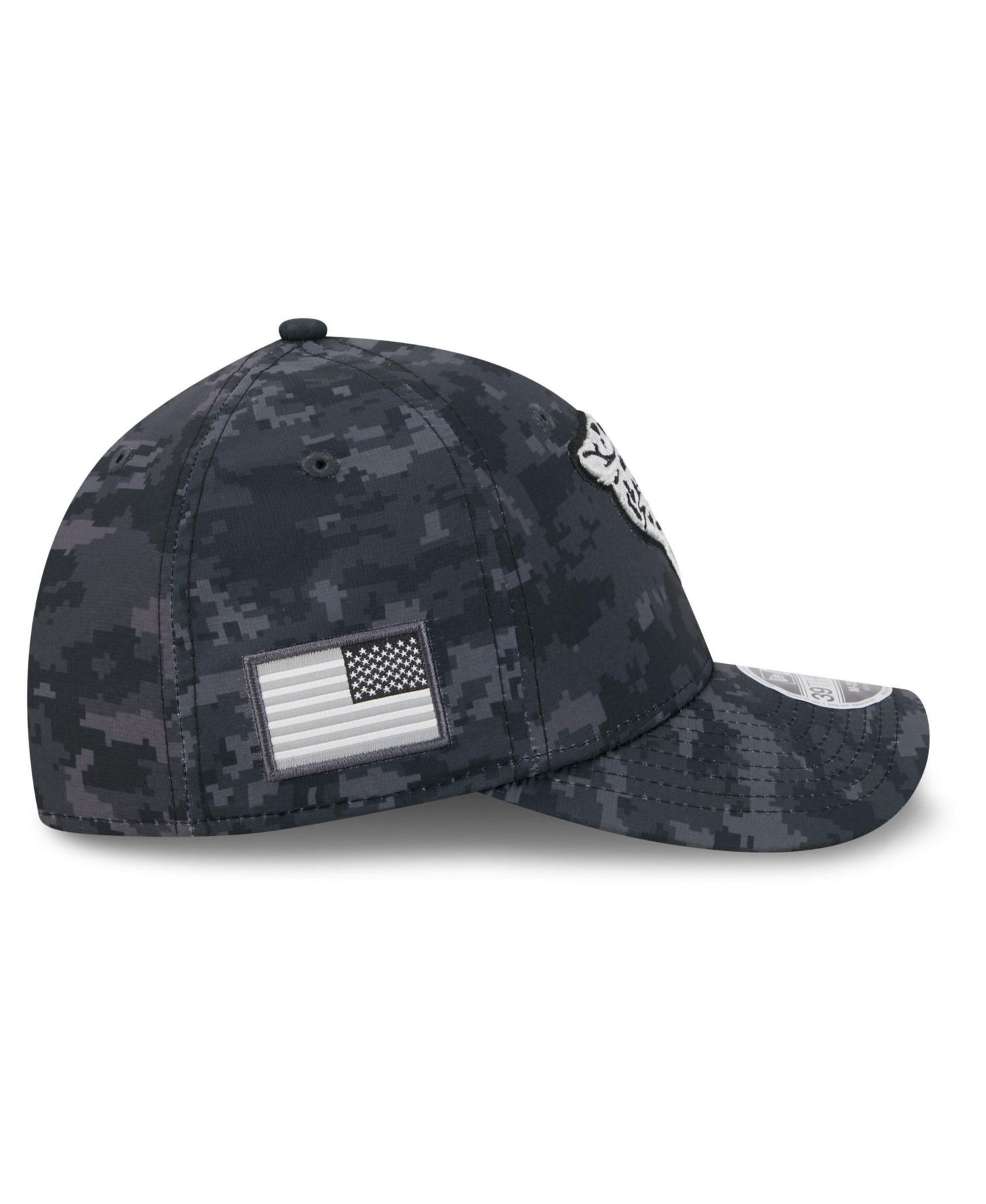 Men's Black Jacksonville Jaguars 2026 Salute to Service 39THIRTY Flex Hat