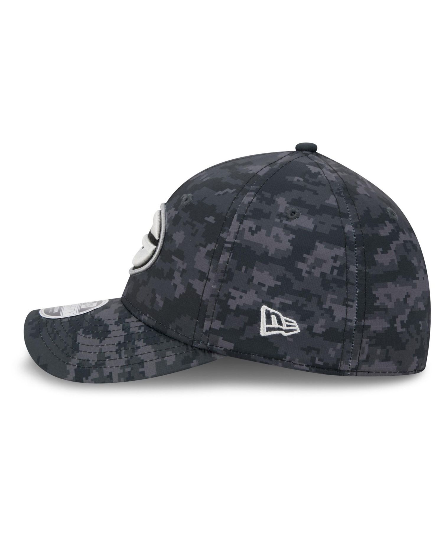 Men's Black Green Bay Packers 2026 Salute to Service 39THIRTY Flex Hat