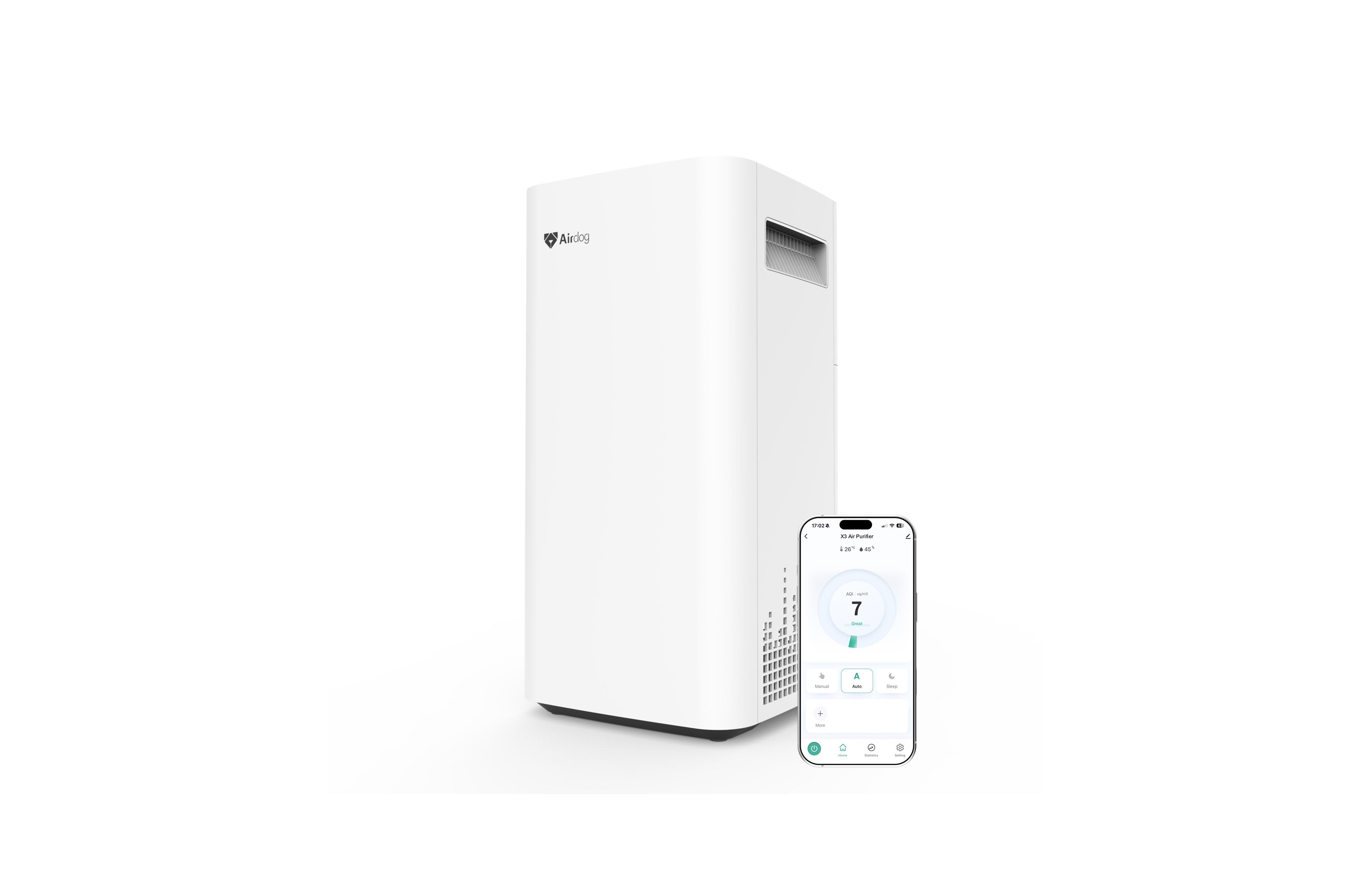 Airdog X3 Washable/Reusable Filter Home Air Purifier