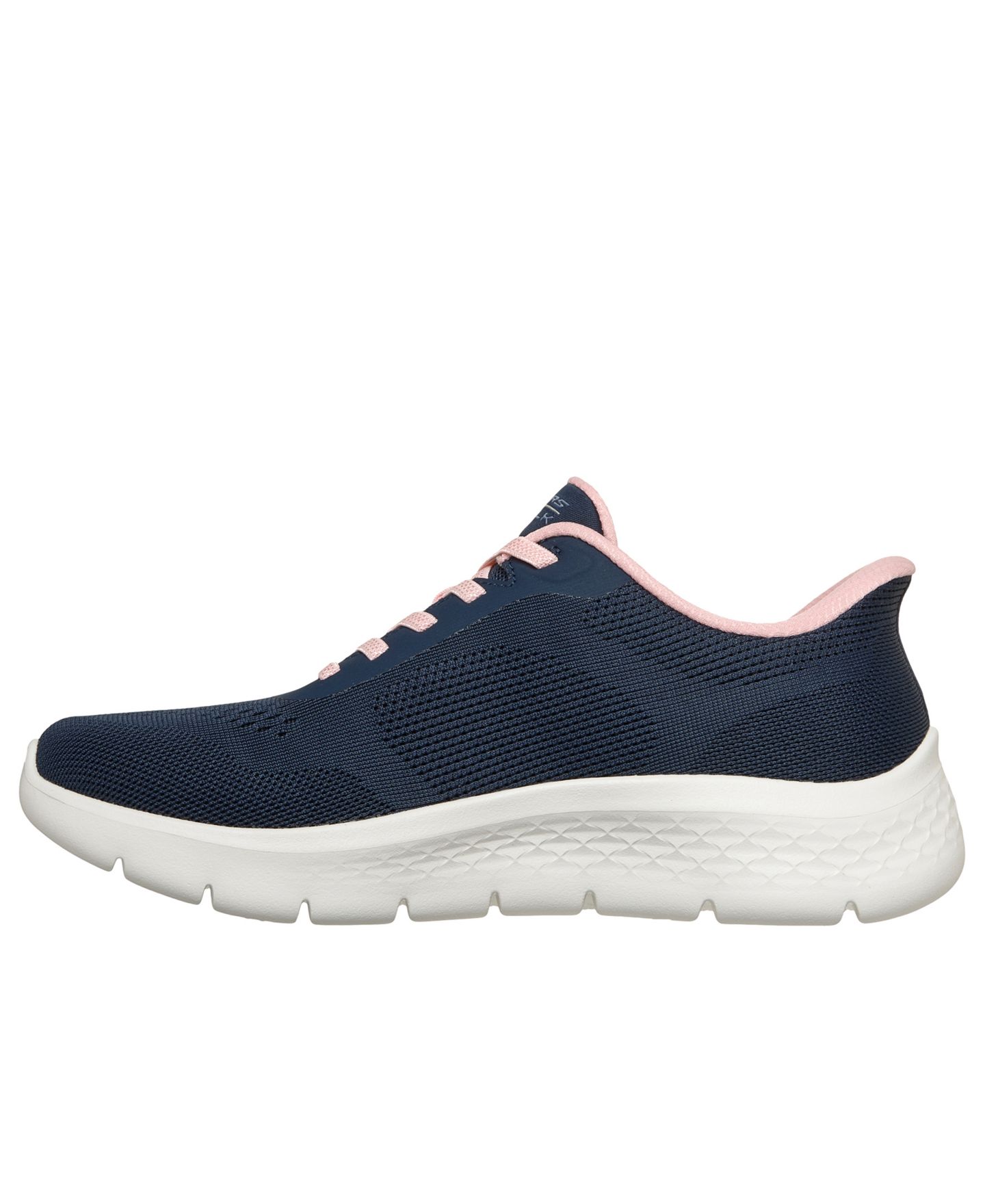 Женские кроссовки Skechers GO Walk Flex - Azriel Walking, цвет: Тёмно-синий / Розовый — фото 3