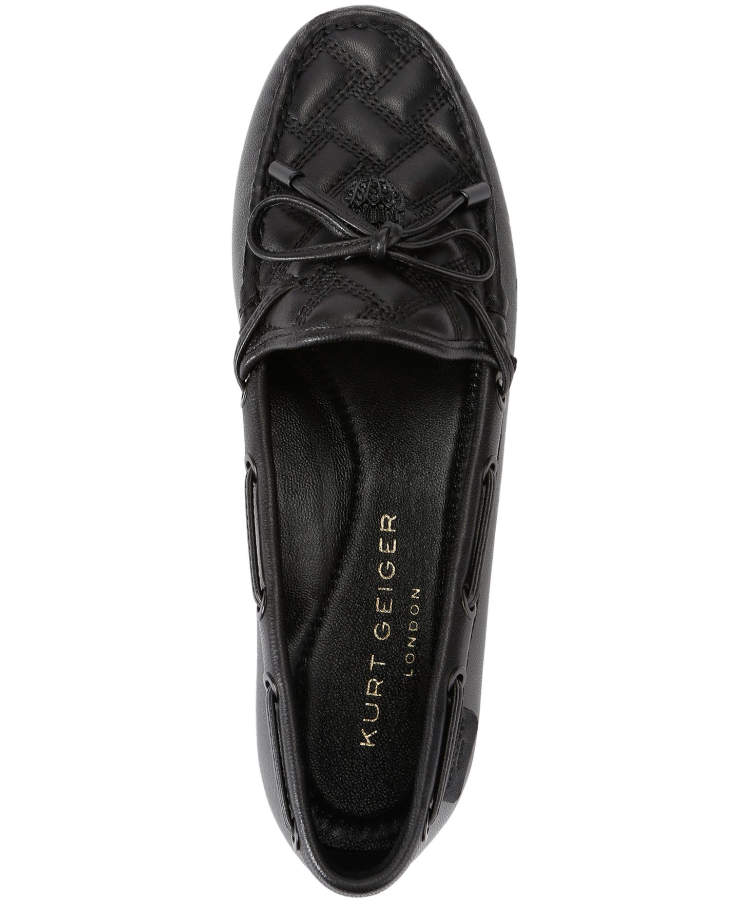 Женские мокасины Kurt Geiger London Eagle, цвет: Чёрный — фото 5