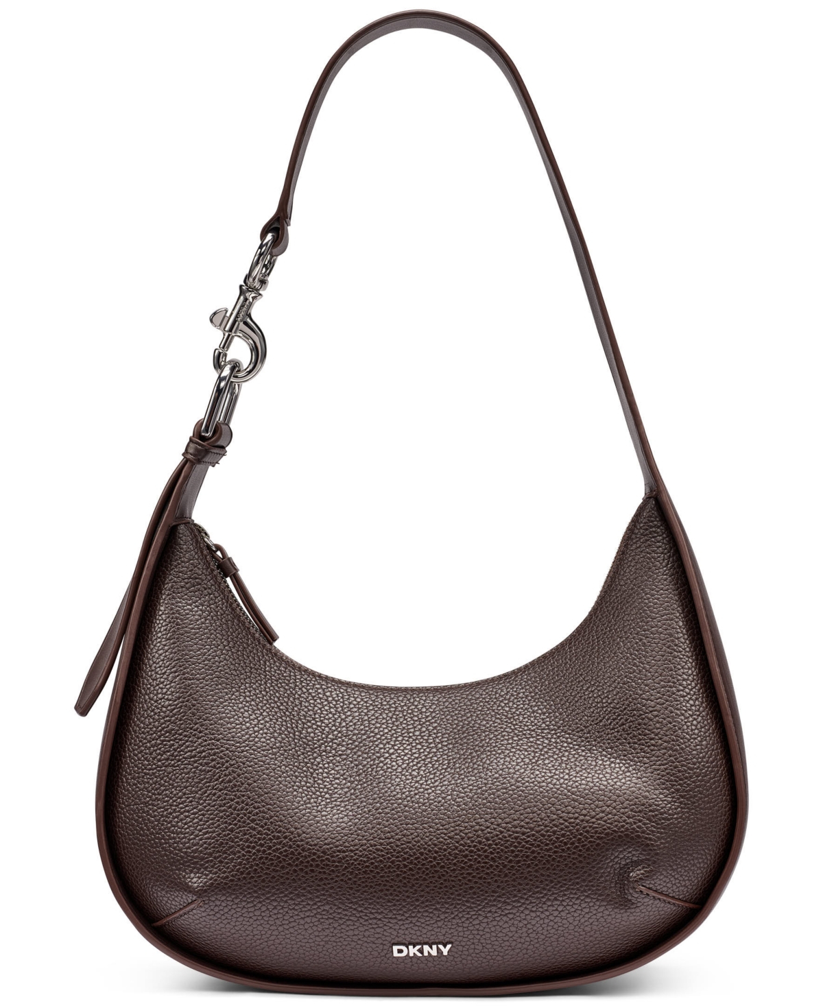 Dkny Thyme Medium Hobo Bag - Coffee Bean