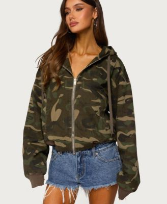 Women's Blanche Camo Hooded Jacket