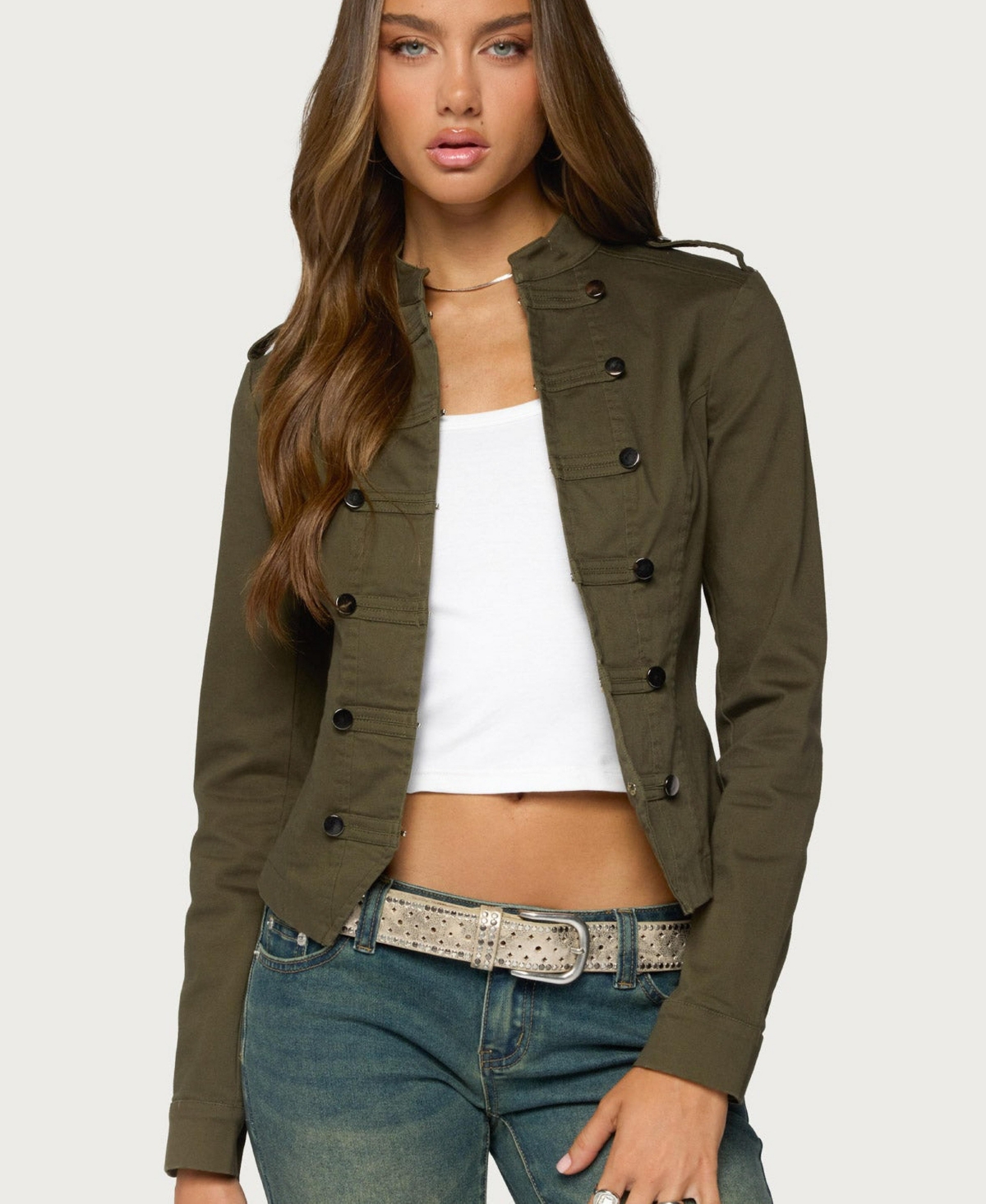 Edikted Women's Aminda Napoleon Jacket
