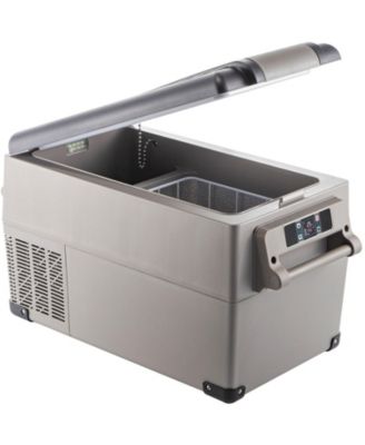 Portable Electric Cooler, Dual Zones, 24V for Camping, Travel and Outdoor Activities