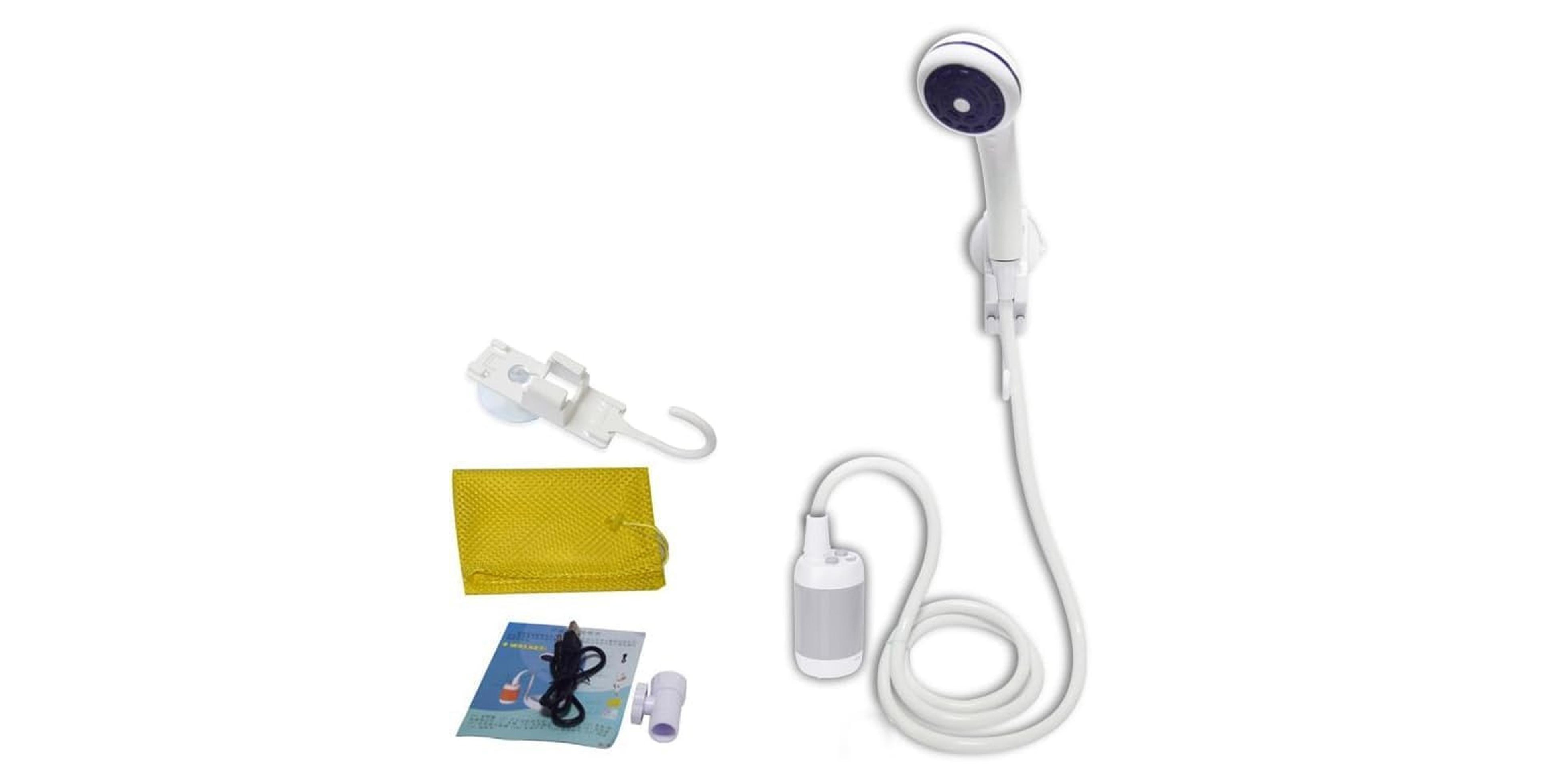 Sevorley Portable Camping Shower, Rechargeable for Camping, Travel and Outdoor Activities