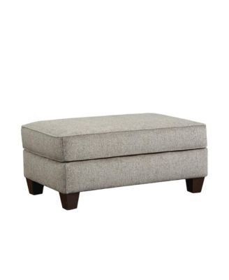 Camero Platinum Fabric Cocktail Ottoman