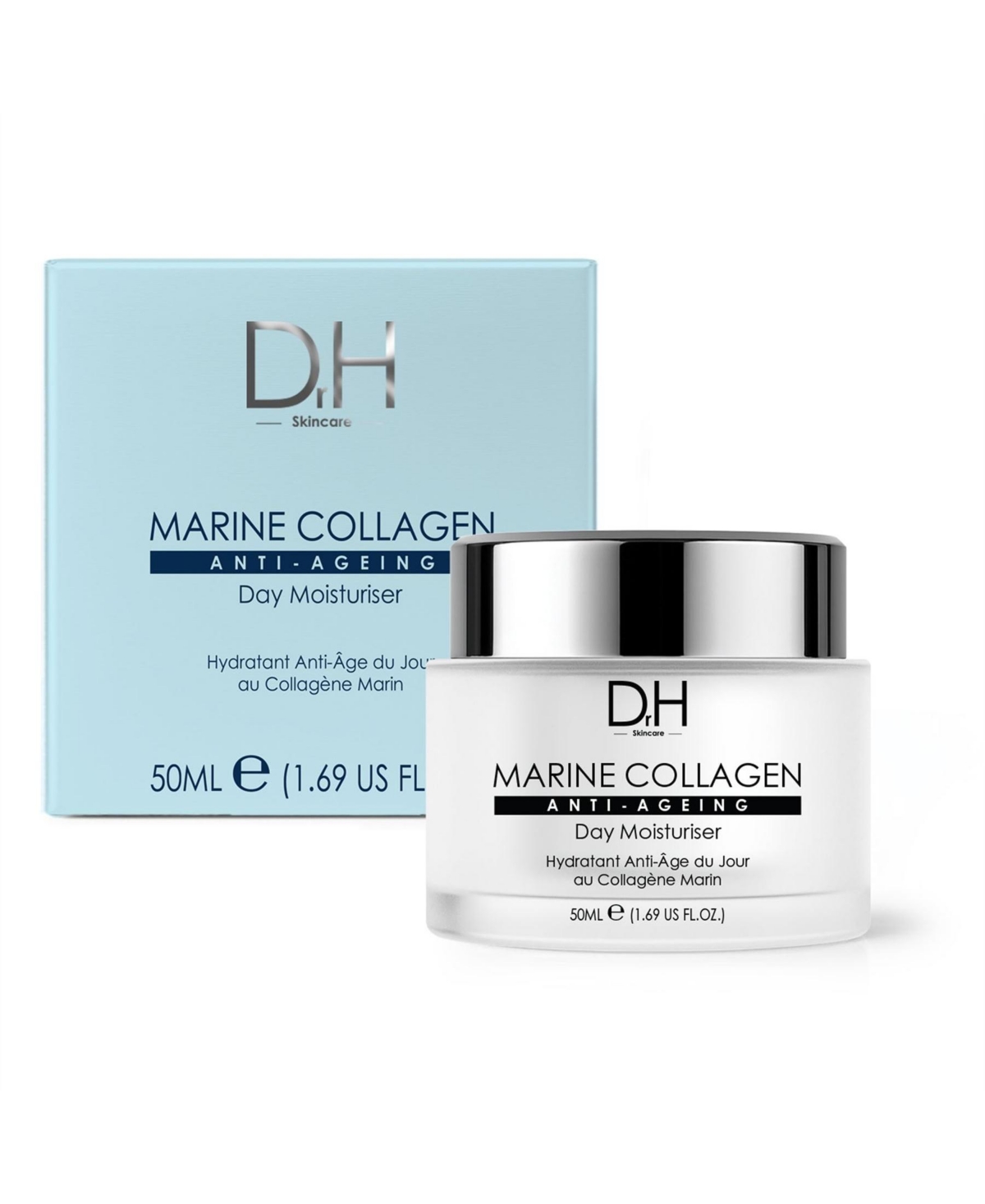 Dr H Marine Collagen Anti-Aging Day Moisturizer 50ml - White