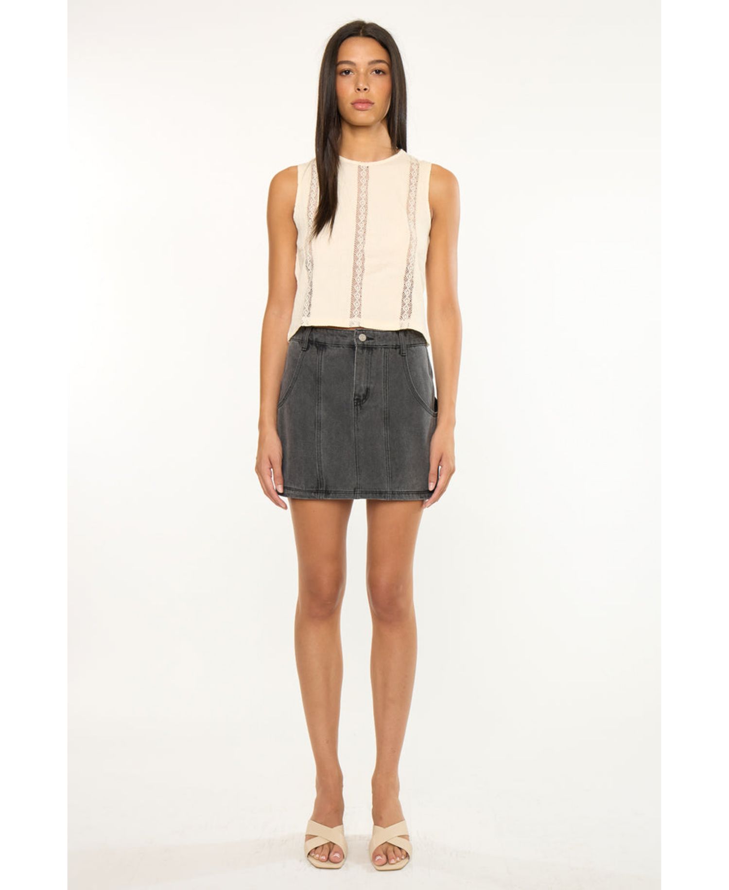 Women's Elaine Mid-Rise Balloon Mini Skirt