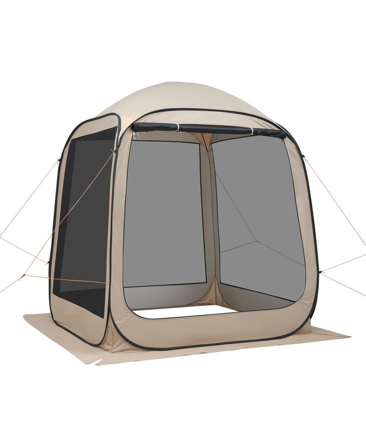 Sevorley Outdoor Canopy Shelter, Carry Bag, Mesh Panels, Pop-Up Setup, 4-6 Person