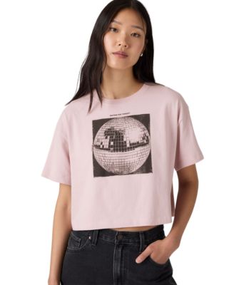 Women's Graphic Cropped Anyday T-Shirt