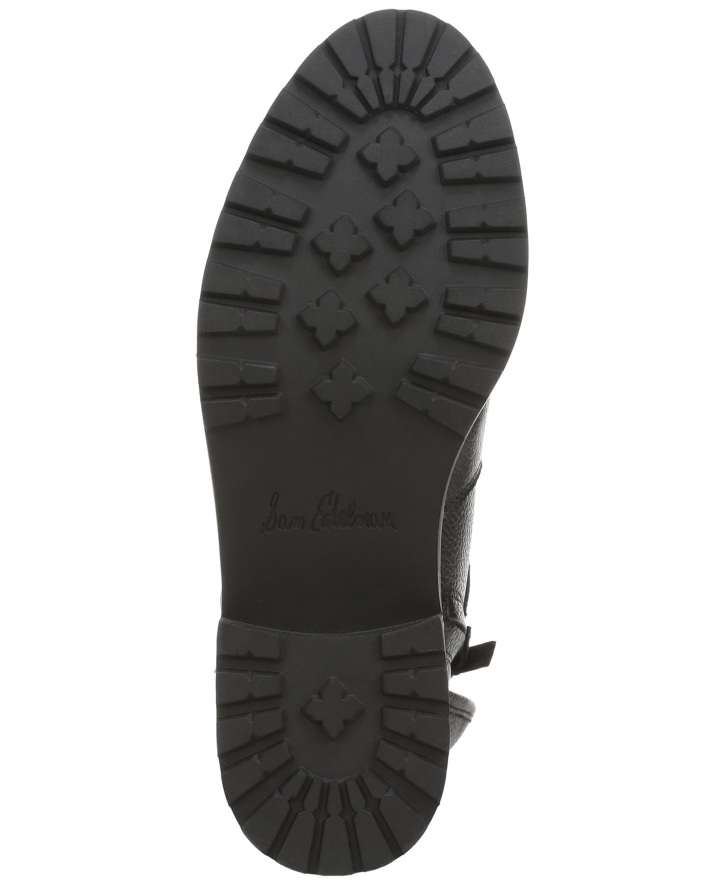 Женские ботильоны Sam Edelman Sophi на молнии, цвет: Чёрный кожаный — фото 5