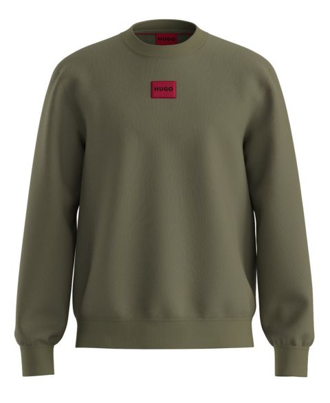 Мужская толстовка Hugo Boss Diragol Crewneck, цвет: Зелёный