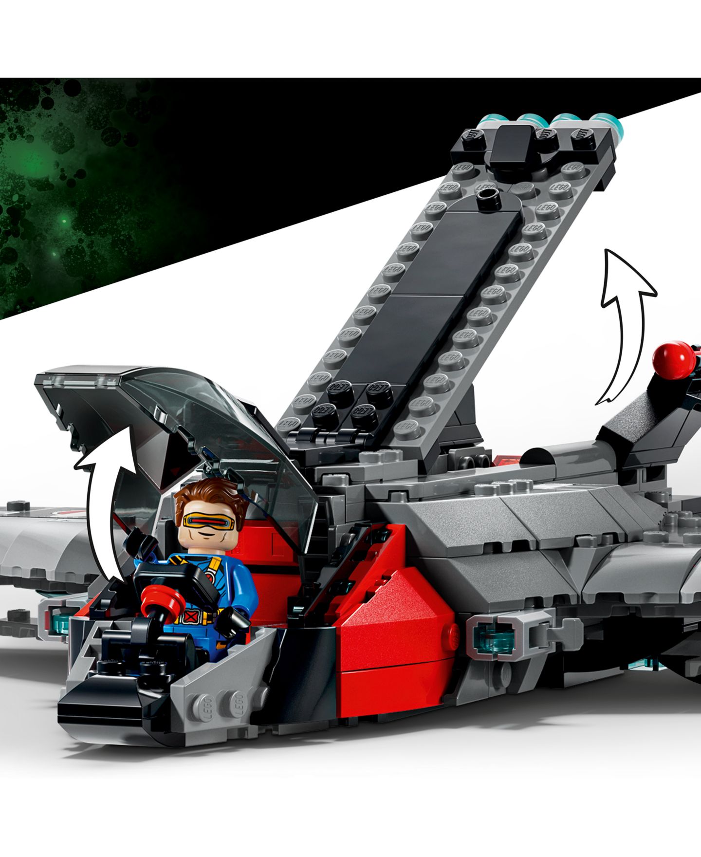 LEGO® Конструктор LEGO Marvel Avengers: Doomsday Quinjet 76347, 433 детали, от 9 лет — фото 2