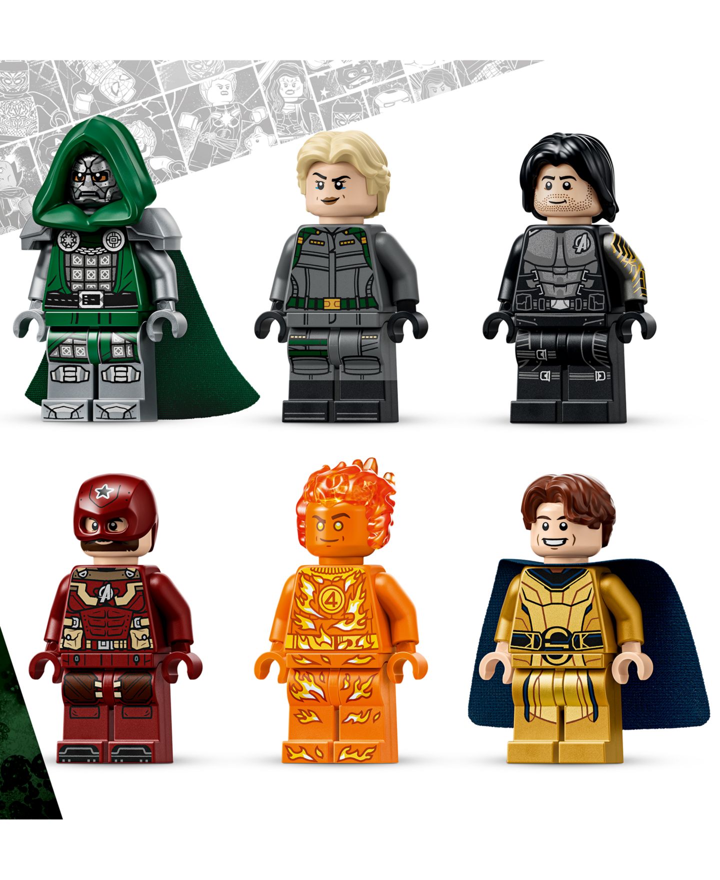 LEGO® Конструктор LEGO Marvel Avengers: Doomsday New Avengers Tower 76352, 954 детали — фото 3
