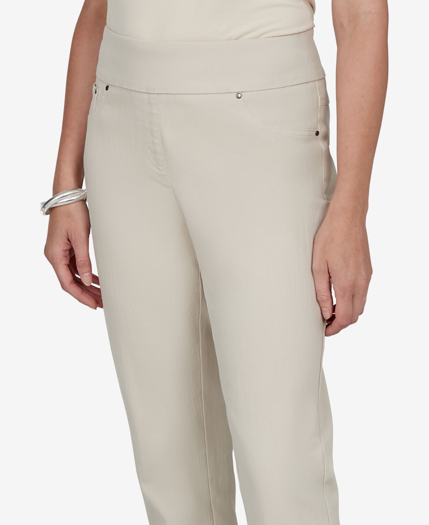 Petite Pull-On Ankle Pants