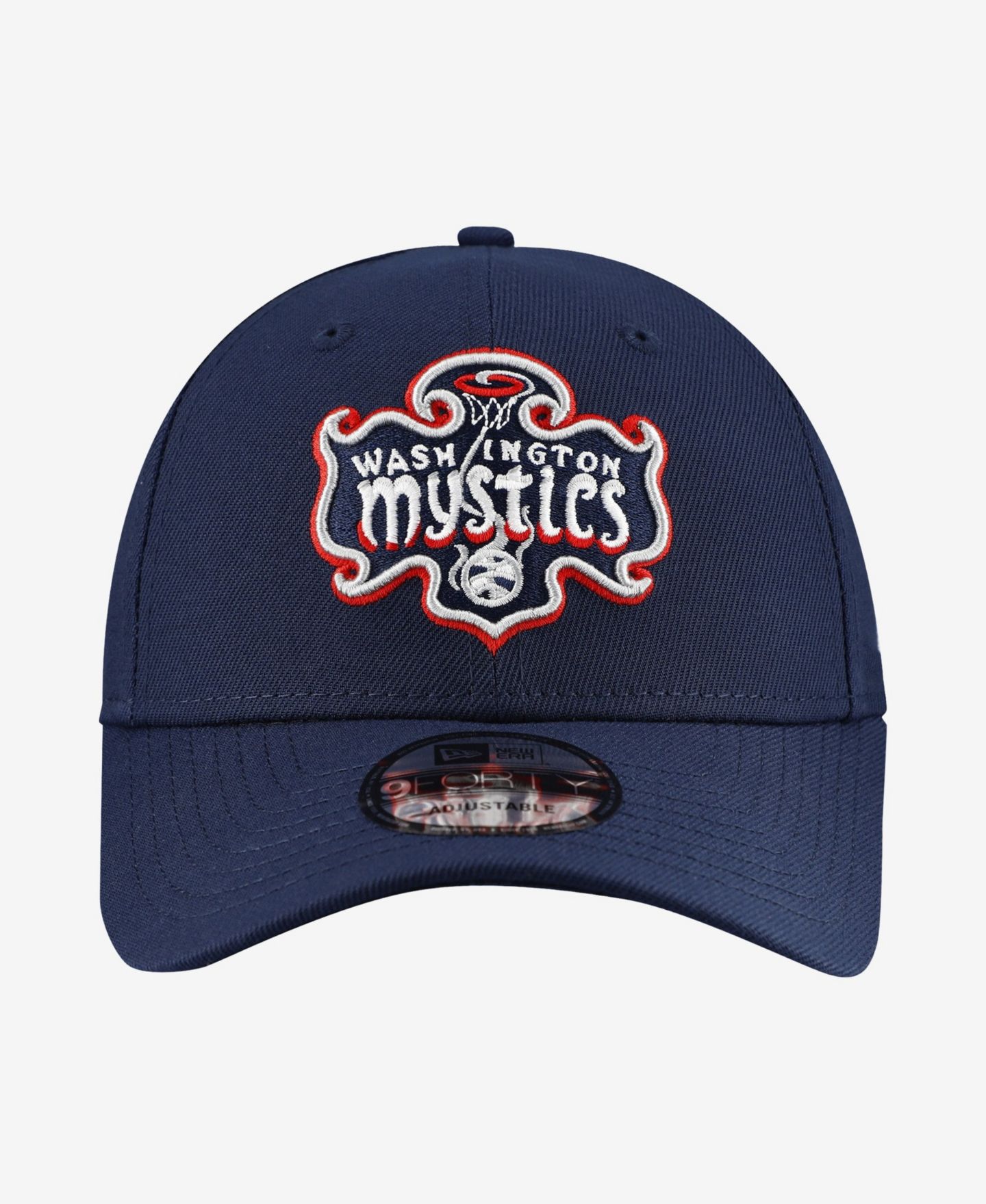 Мужская кепка New Era Navy Washington Mystics Team 9FORTY Adjustable Hat — фото 2
