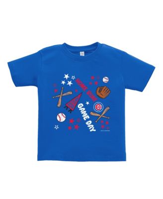 Toddler  Royal Chicago Cubs Home Run T-Shirt