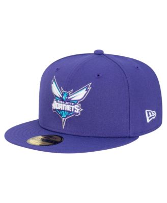 Men's  Purple Charlotte Hornets Team 59FIFTY Fitted Hat