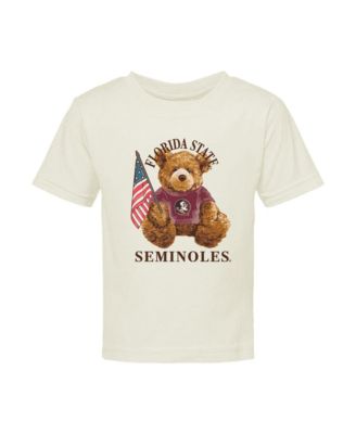 Baby Boys and Girls  Cream Florida State Seminoles All-American Teddi T-Shirt