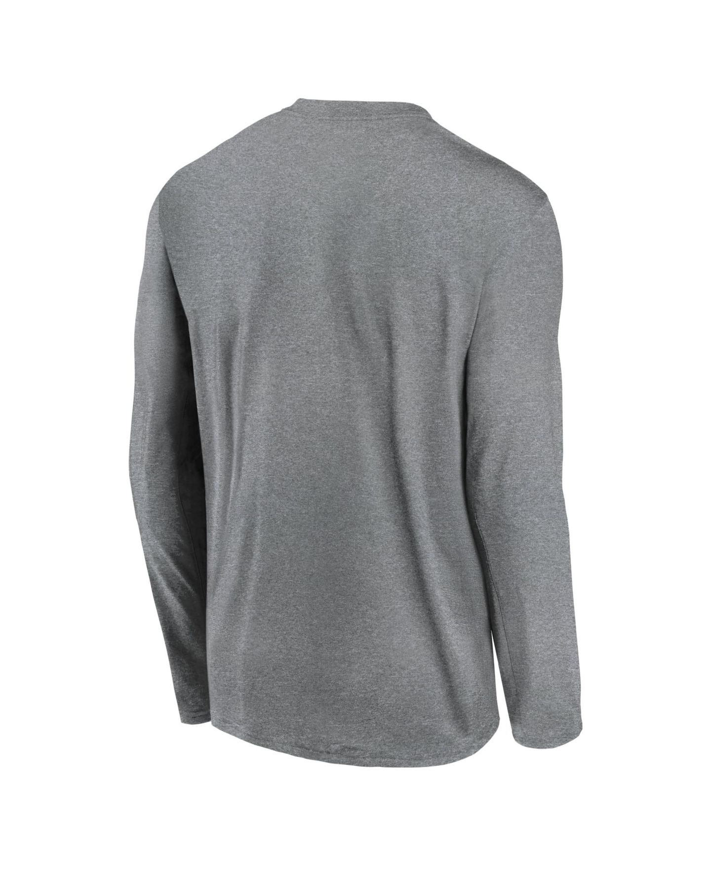Мужская футболка Nike Heather Gray Kentucky Wildcats Primetime Alternate Logo Legend Performance Long Sleeve — фото 2