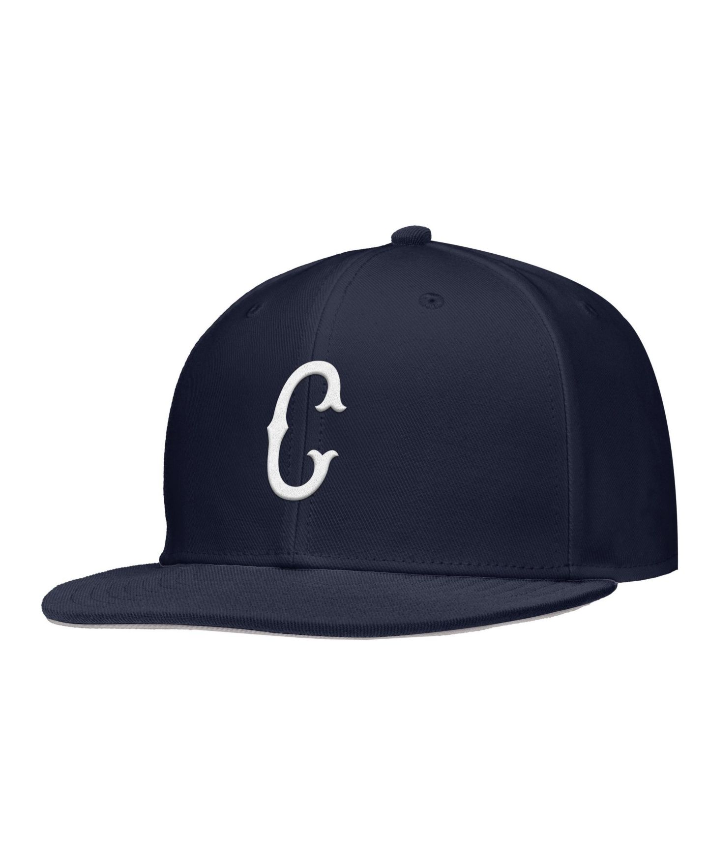 Мужская кепка Nike Navy UConn Huskies On-Field Baseball Replica Dri-FIT Fitted Hat — фото 2