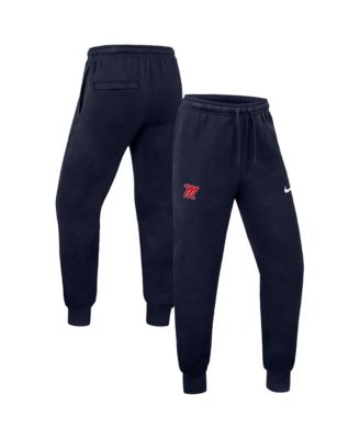 Men's Navy Ole Miss Rebels Club Fleece Joggers