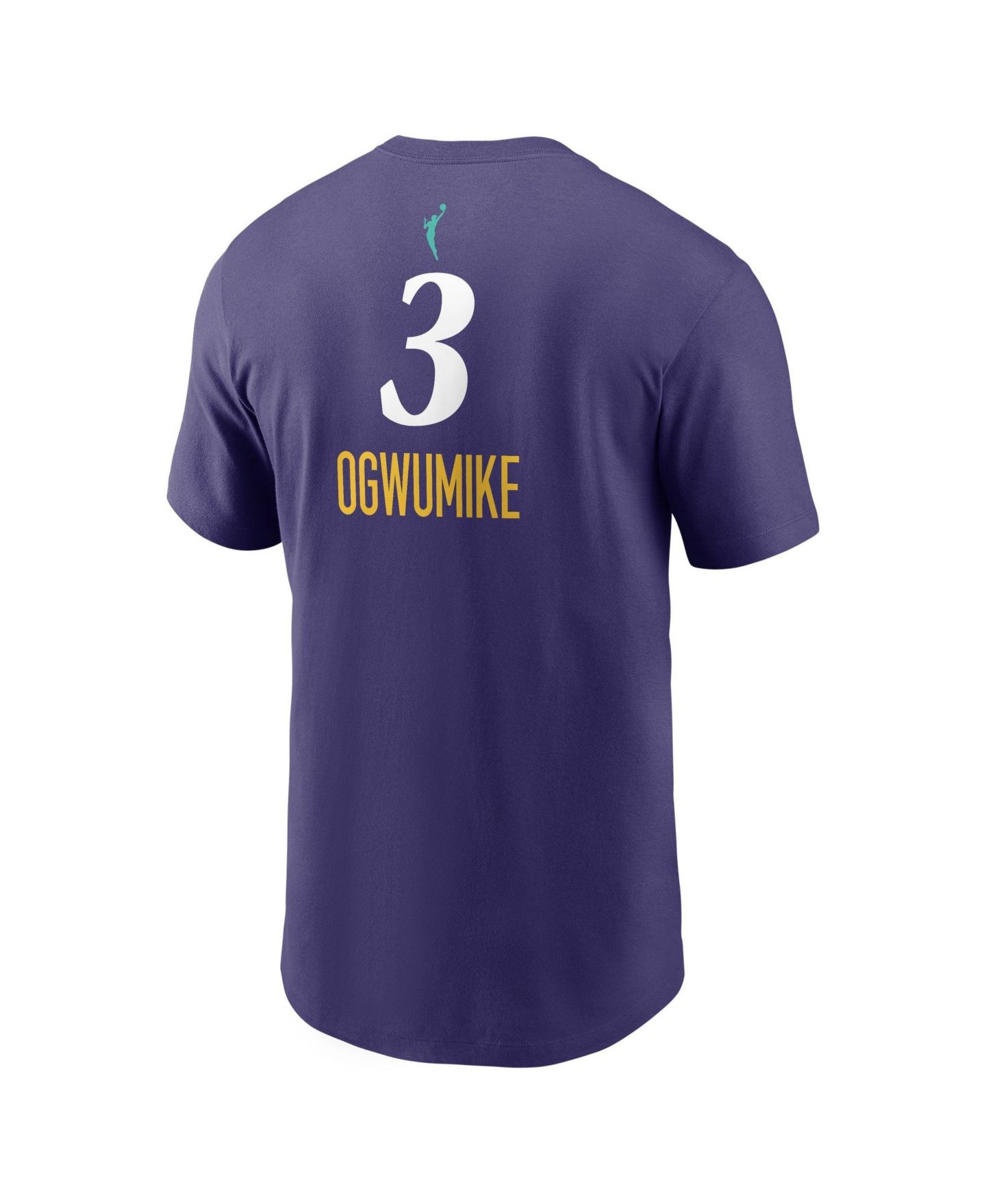 Мужская футболка Nike Nneka Ogwumike Purple Los Angeles Sparks Explorer Edition Name & Number — фото 3