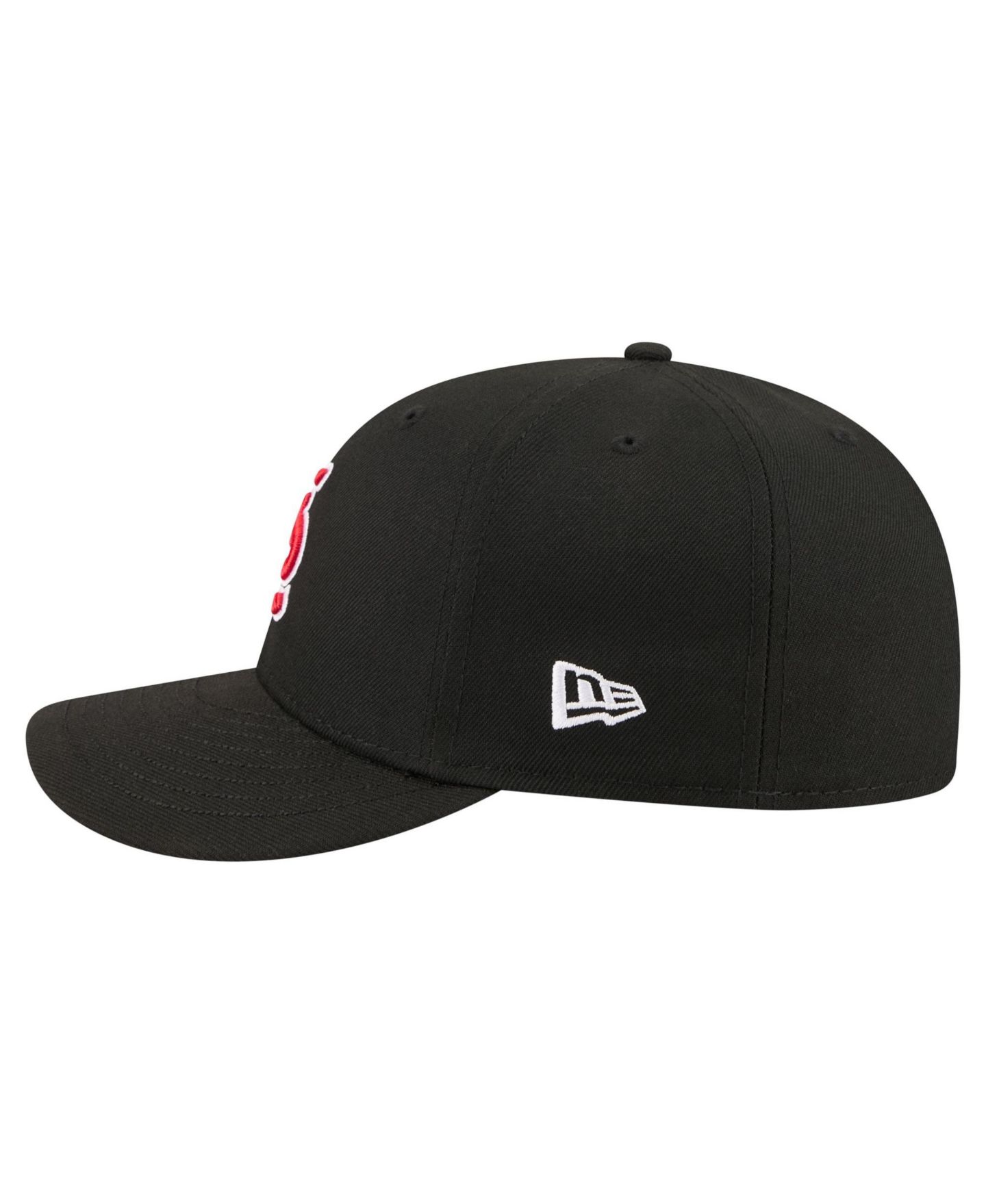 Мужская кепка New Era Black St. Louis Cardinals Surf 59FIFTY Fitted Hat — фото 7