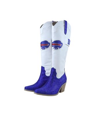Women's  White Buffalo Bills Crystal Cowboy Boots