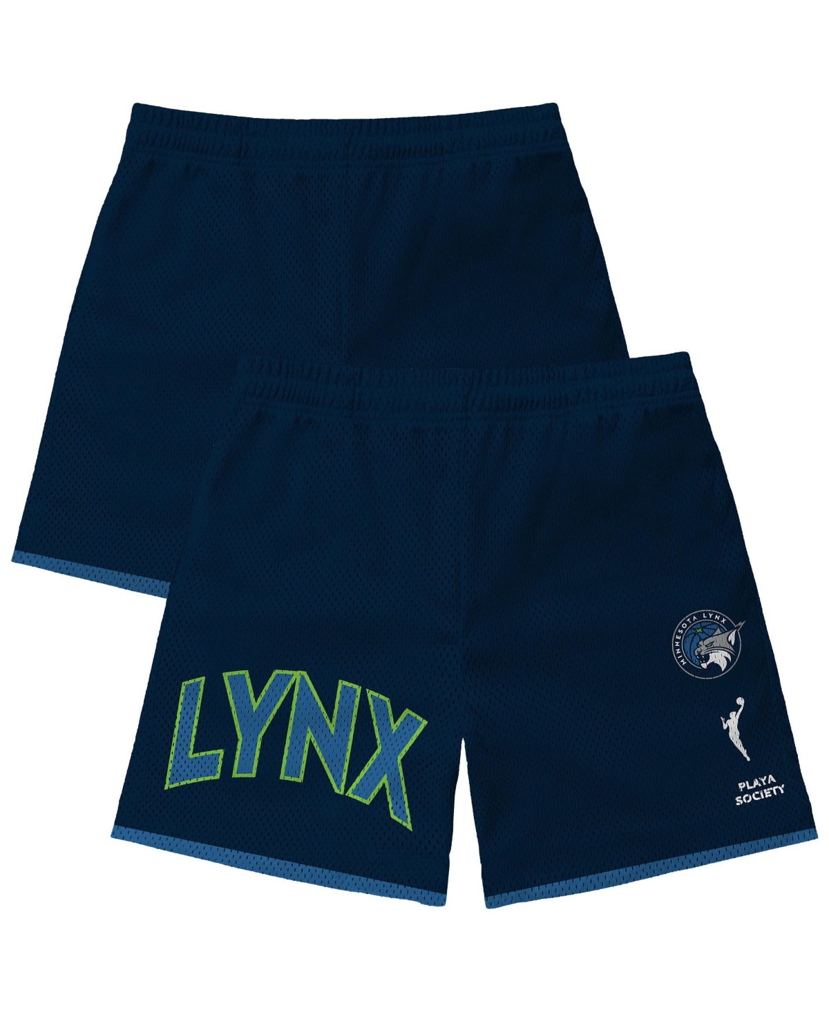 Playa Society Men's Minnesota Lynx Mesh Sublimated Graphics Shorts, 5.5" Inseam