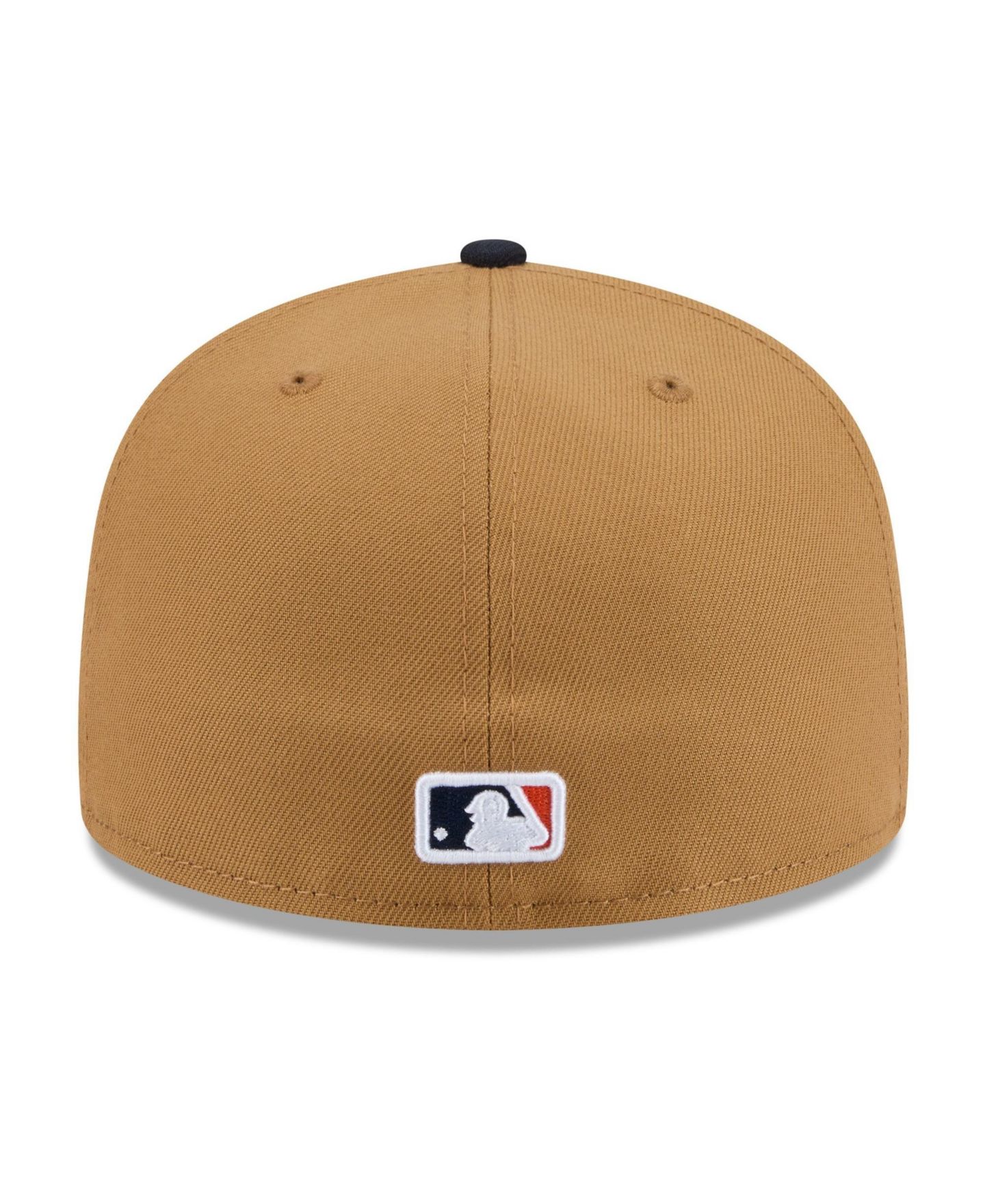 Мужская кепка New Era Tan Detroit Tigers Fruit Sticker 59FIFTY Fitted Hat — фото 4