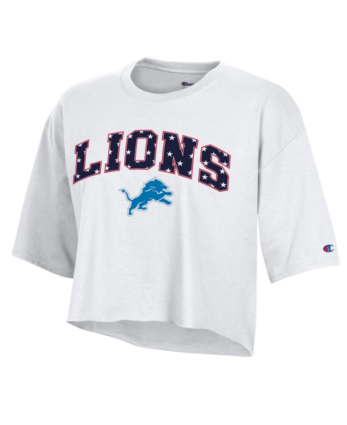 Champion Women's Star Spangled Cropped T-Shirt