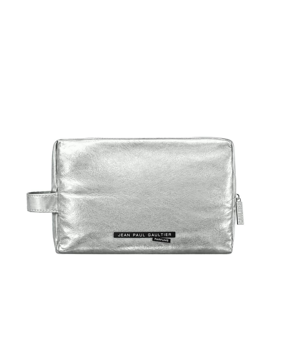 Free Silver Jean Paul Gaultier Toiletry Pouch with any $132 Jean Paul Gaultier men's fragrance and/or body collection purchase.