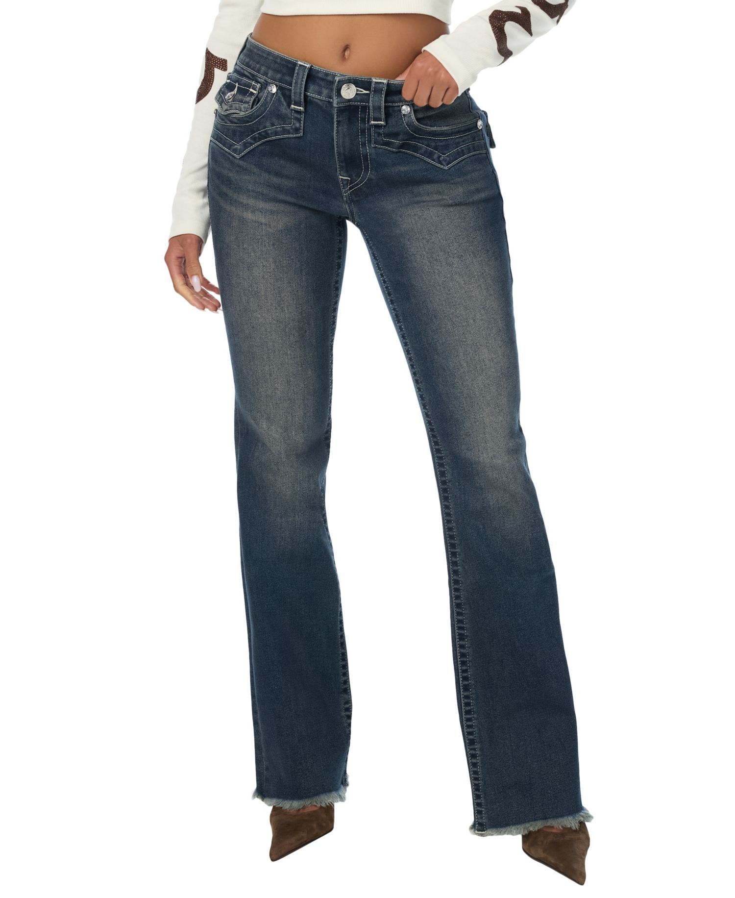 Women's Becca Mid-Rise Bootcut Jeans