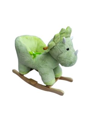 Rocking Dinosaur Plush Ride-On Toy, Ages 1+
